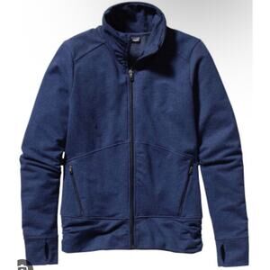 Patagonia Swell Belle full size sweatshirt jacket outdoor zip pockets hiking M